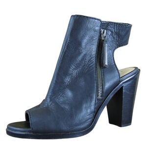 Gianni Bini Women's Gladiator Black Leather Sz 9.5 Medium Gently Used 2025